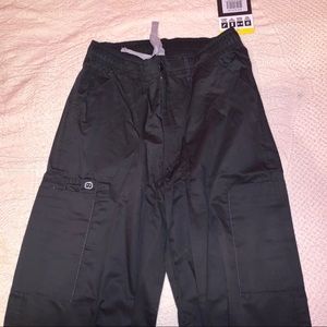 Black Scrubs Pants
